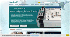Desktop Screenshot of pl.skalar.com
