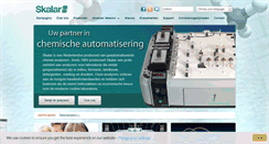 Desktop Screenshot of nl.skalar.com